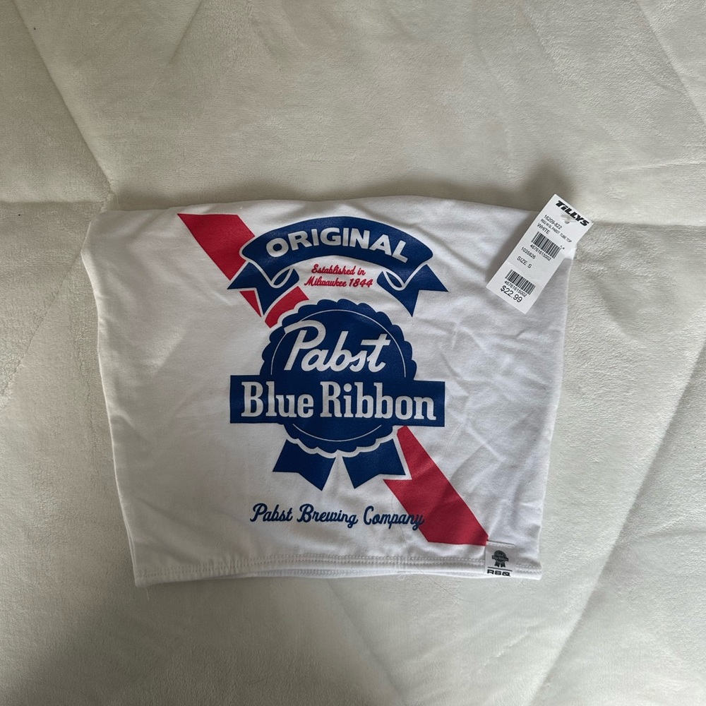 Pabst Blue Ribbon Tube Top